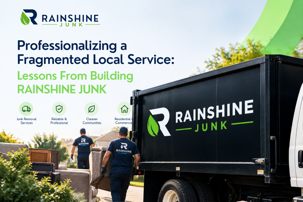 Professionalizing a Fragmented Local Service: Lessons From Building RAINSHINE JUNK Professionalizing a Fragmented Local Service